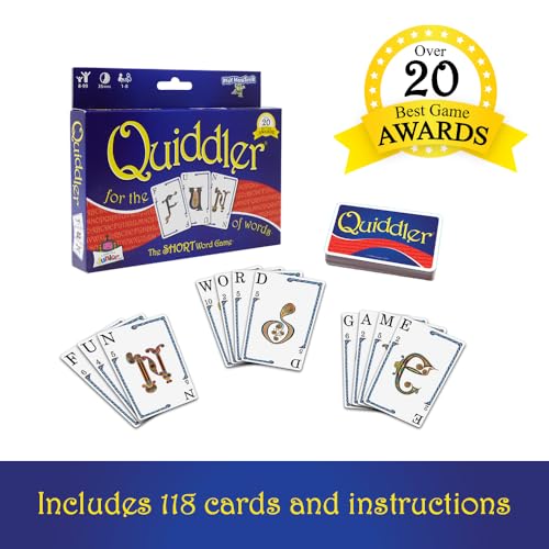 SET Enterprises Quiddler Word Game