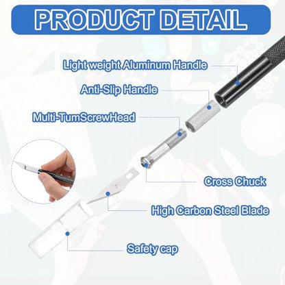4 Pcs Exacto Knife (44 Count)