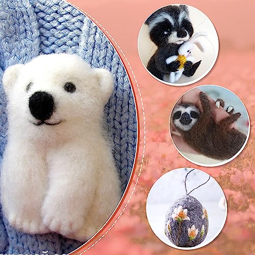 Needle Felting Wool 2.82 OZ (2.8219 Ounce)
