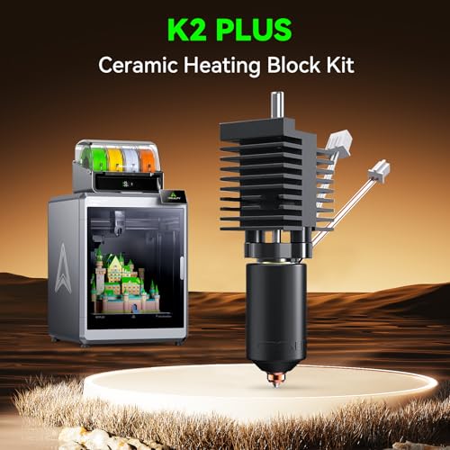 Official K2 Plus Ceramic Heating Block Kit