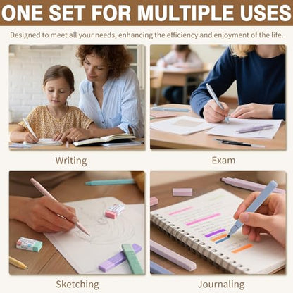 62PCS Aesthetic Back to School Supplies w (62 Count)