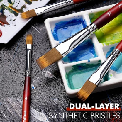 5pcs Dual Layer Grainer Brush Set (5 Count)
