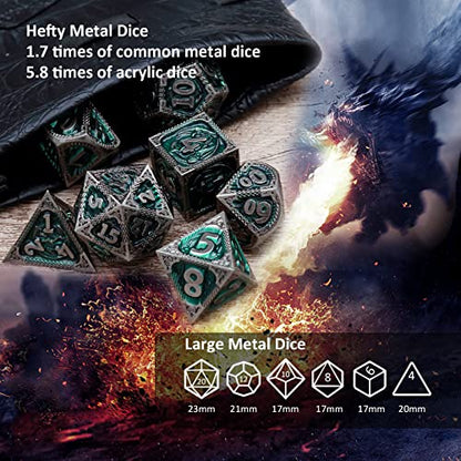 Metal DND Dice Set