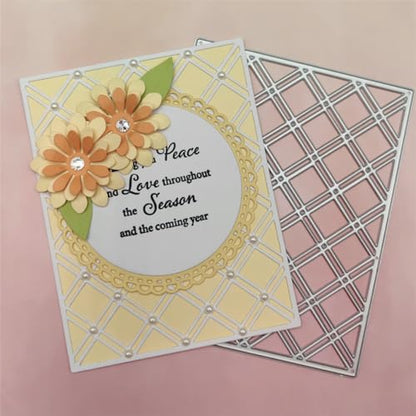 Cutting Dies Metal Stencils Scrapbooking Tools Flowers Lace Frame DIY Embossing Template for Paper Card Making Album Arts Crafts Supplies