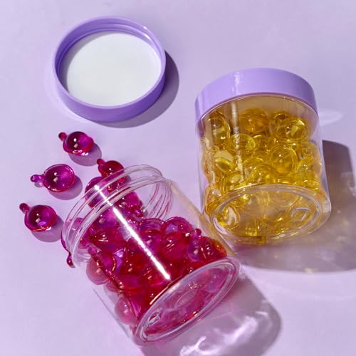 36 Pack 3 OZ Plastic Jars Clear Cosmetic Container with Lids (36 Count)