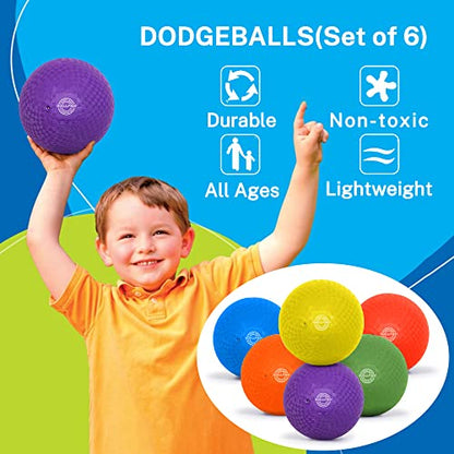 Dodgeballs Playground Balls 7" (6 Count)