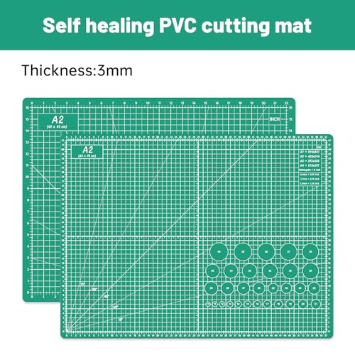 Thickened 18 x 24 Inch Self Healing Sewing Cutting Mat