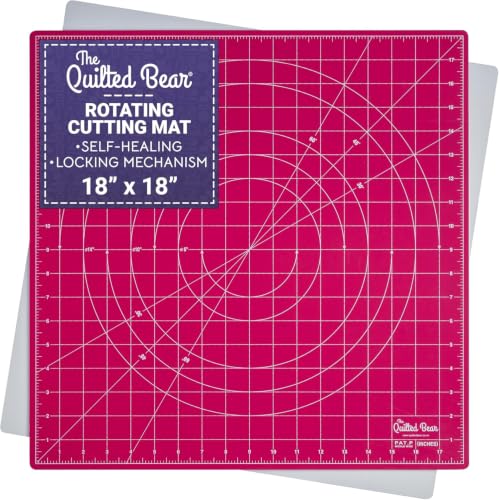 Rotating Cutting Mat 18" x 18"