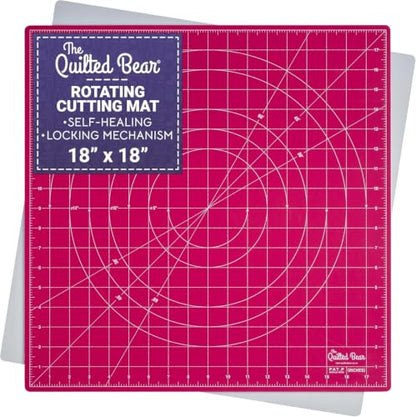 Rotating Cutting Mat 18" x 18"