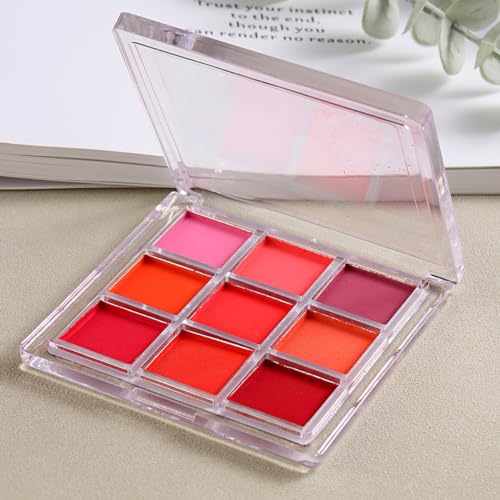 9 Colors Solid Neon Phosphor Ombre Nail Powder Set (2.32 Ounce)