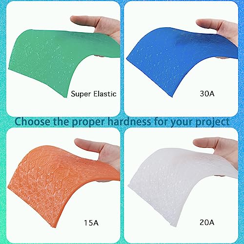 Silicone Mold Making Kit 30A 4.4 lbs Translucent