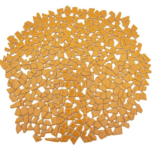1.1LB Irregular Ceramics Mosaic Tiles (350 Count)