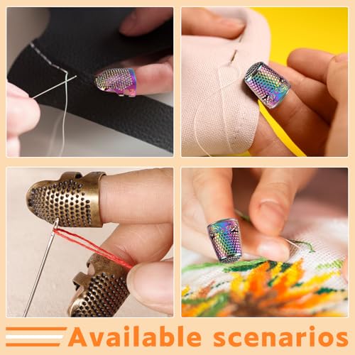 Thimbles for Hand Sewing (6 Count)