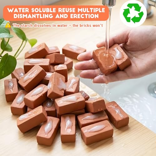 Brick and Mortar Construction Set