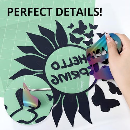 Reflective Rainbow HTV Heat Transfer Vinyl
