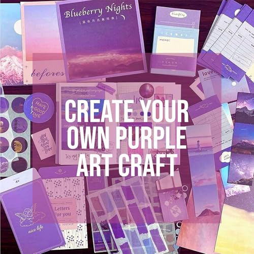 Purple Cardstock Paper 8.5x11 50 Sheets