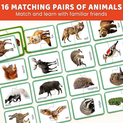 Toddler Puzzles Ages 2 (16 Count)