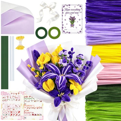 600 PCS Pipe Cleaner Craft