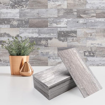4 Pieces Peel and Stick Backsplash for Kitchen