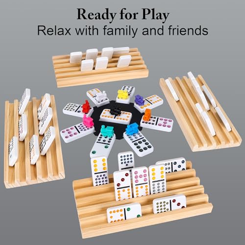 Mexican Train Dominoes Set Double 15