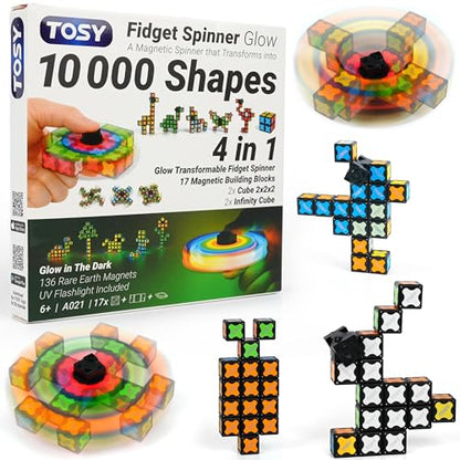 Magnet Fidget Spinner Glow