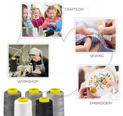 Serger Thread 5 Cones (45000 Foot)