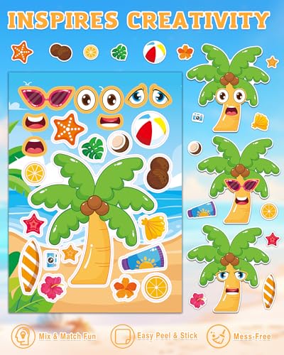 48 Sheets Summer Fun Make (48 Count)