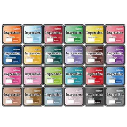 Mini Smudge Ink Pads for Stamps