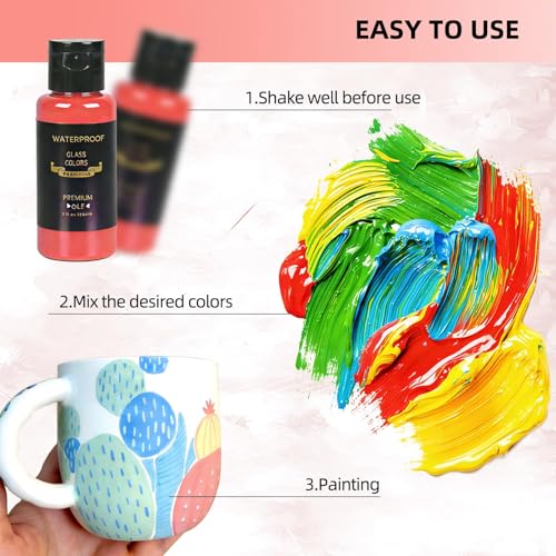 Stain Glass Paint Set
