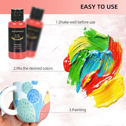 Stain Glass Paint Set