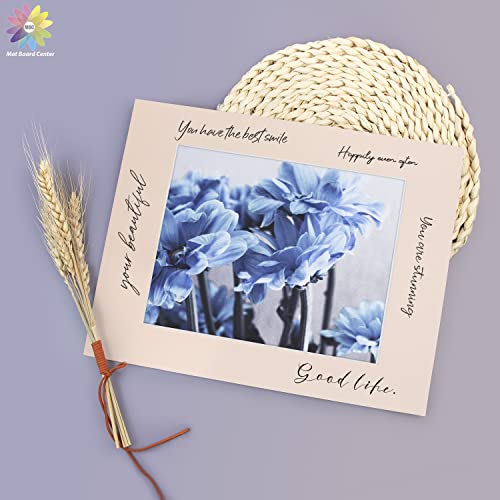 Mat Board Center 10 Pack 11x14 Photo Mats for 8x10 Picture (10 Count)