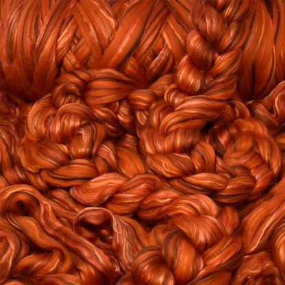 Merino Silk Luxe Tonal Designer Blend. Superfine Merino