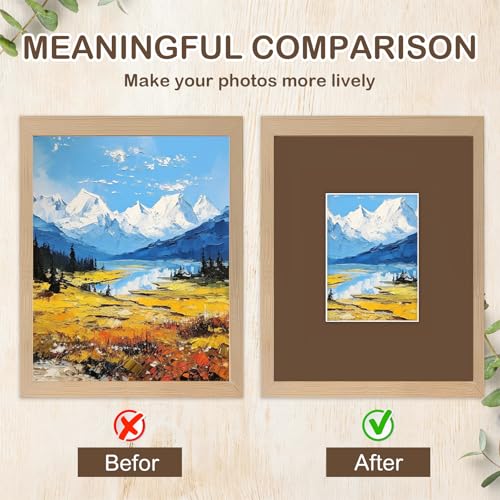 15 Pack 11x14 Picture Mats for 5x7 Photos