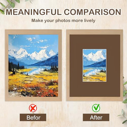 15 Pack 11x14 Picture Mats for 5x7 Photos