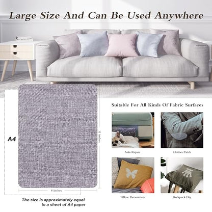 Coarse Linen Repair Patches