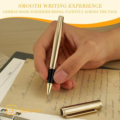 Luxury Personalized Gold Rollerball Pen