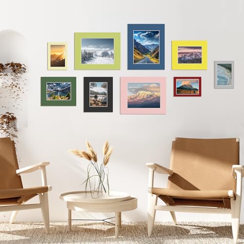 14 Packs Picture Frame Mats