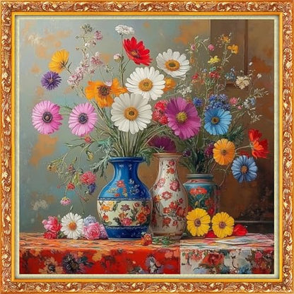 Stamped Cross Stitch Kits for Beginner Embroidery Kits for Beginners Adults DIY 11CT Cross Stitch Patterns Needlepoint Kits Crossstitching Kits