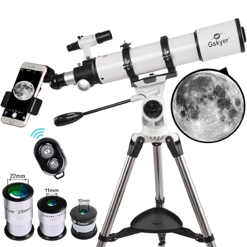 Telescope 600x90mm AZ Astronomical Refractor Telescope for Adults Astronomy