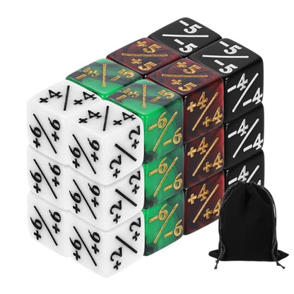 24Pcs Magic Dice Counters (24 Count)