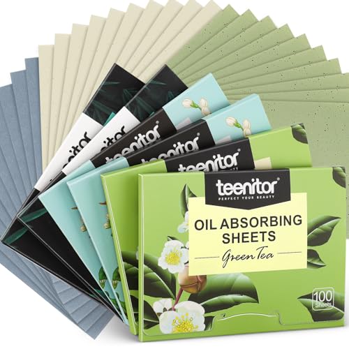 Oil Blotting Sheets for Face (600 Count)