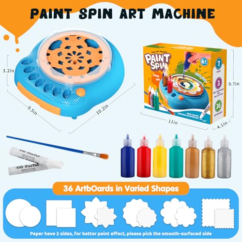 Spin Art Machine for Kids (46 Count)