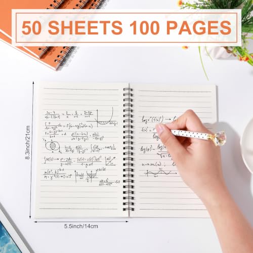 6 Pcs Spiral Notebooks (6 Count)