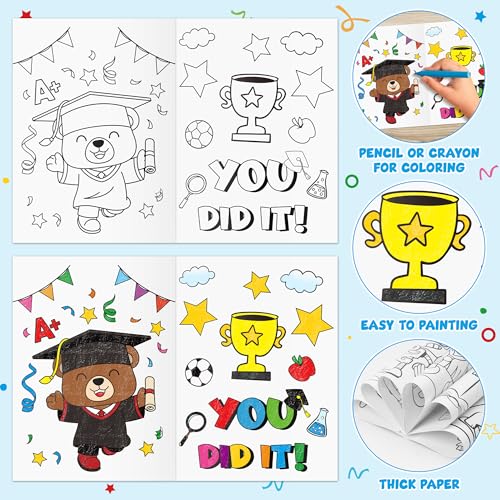 Kindergarten Graduation Coloring Book (24 Count)