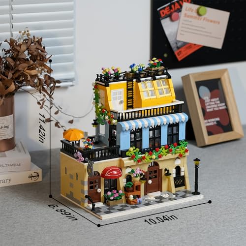 Flowers City Hotel House Building Kit for Adutls