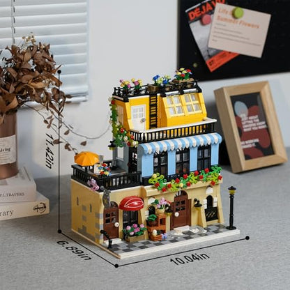 Flowers City Hotel House Building Kit for Adutls