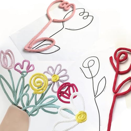 Knitted Wire Art Kit for Adults &Teens