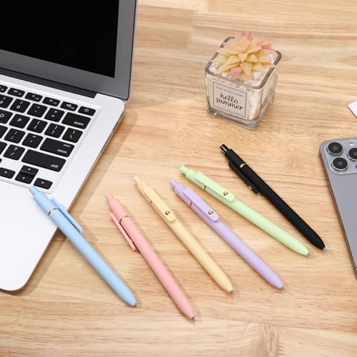 Colored Gel Pens Set (6 Count)
