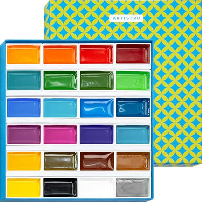 Professional Watercolor Paint Set for Adults