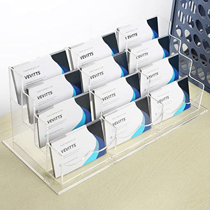 Business Acrylic Card Holder Display for Desk